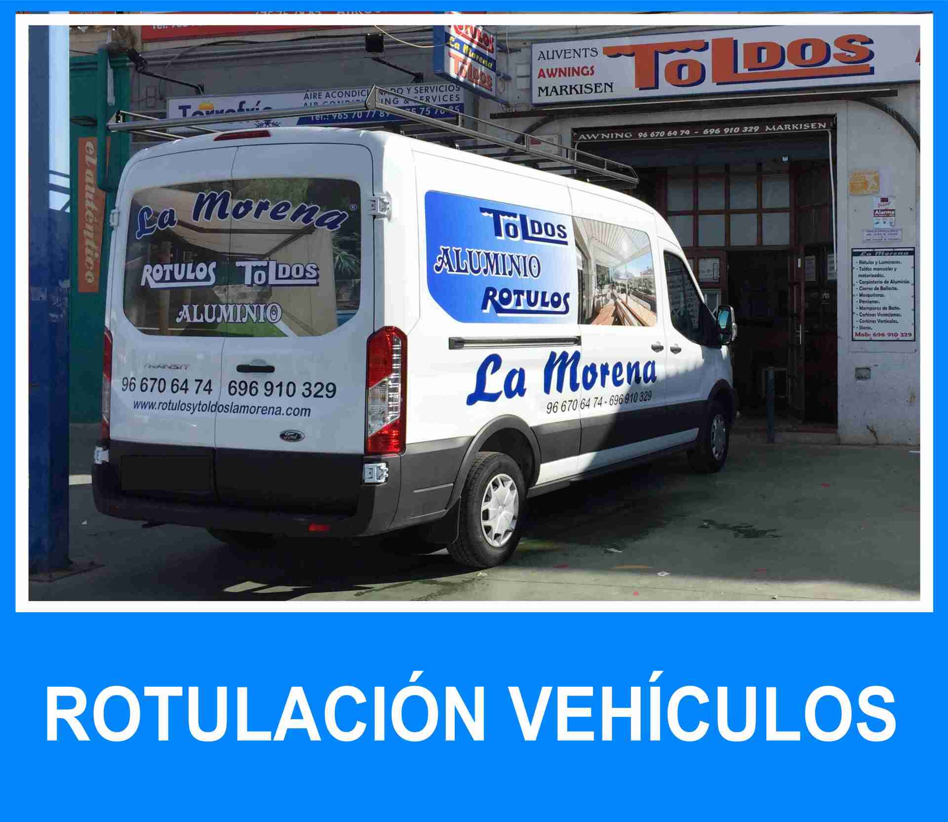 Furgoneta Rotulada