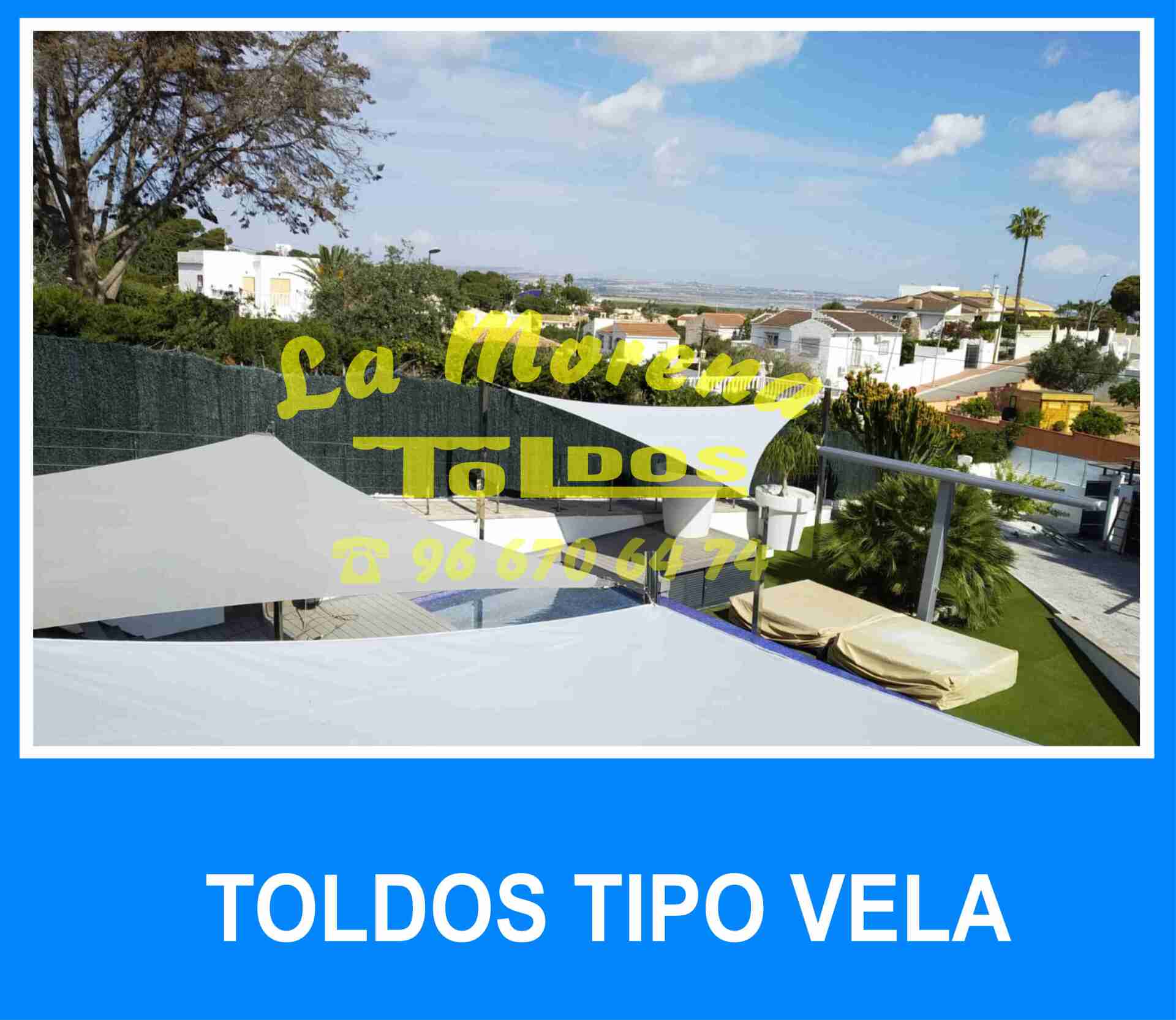 Toldos tipo Vela