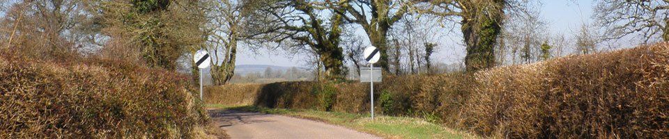Rockbeare road boundary image