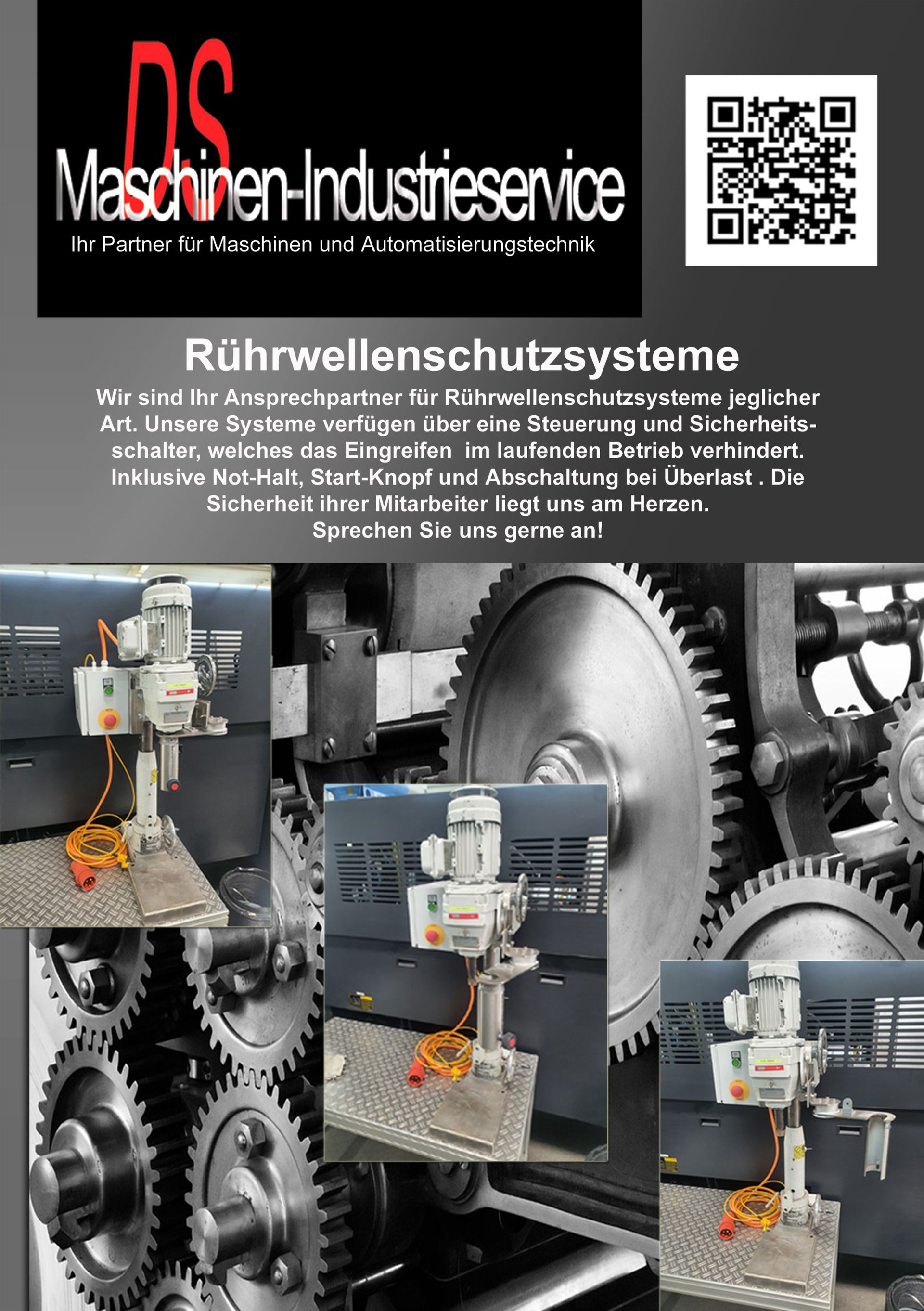 Rührwellenschutzsysteme