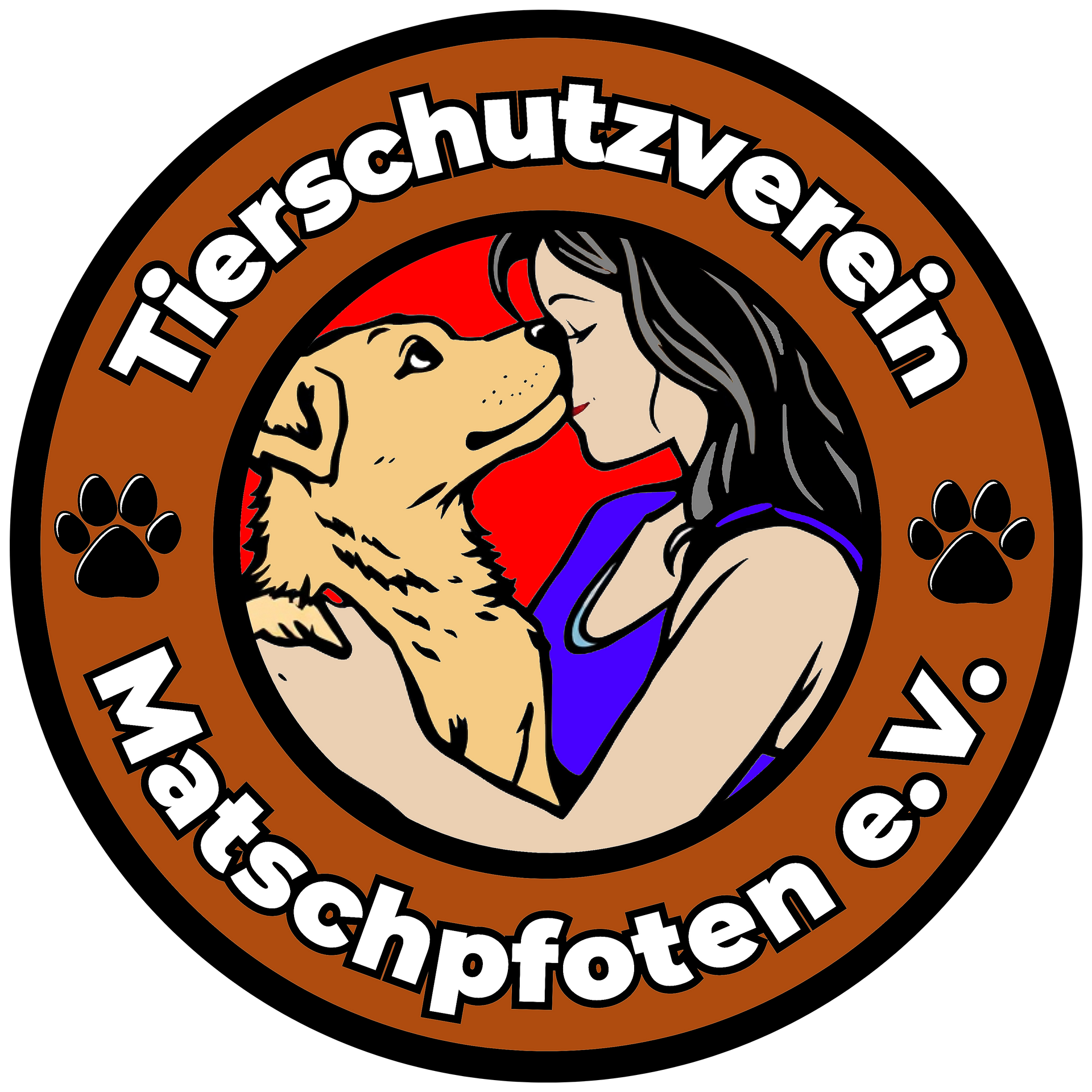 Das offizielle Logo der Matschpfoten aus Gründau