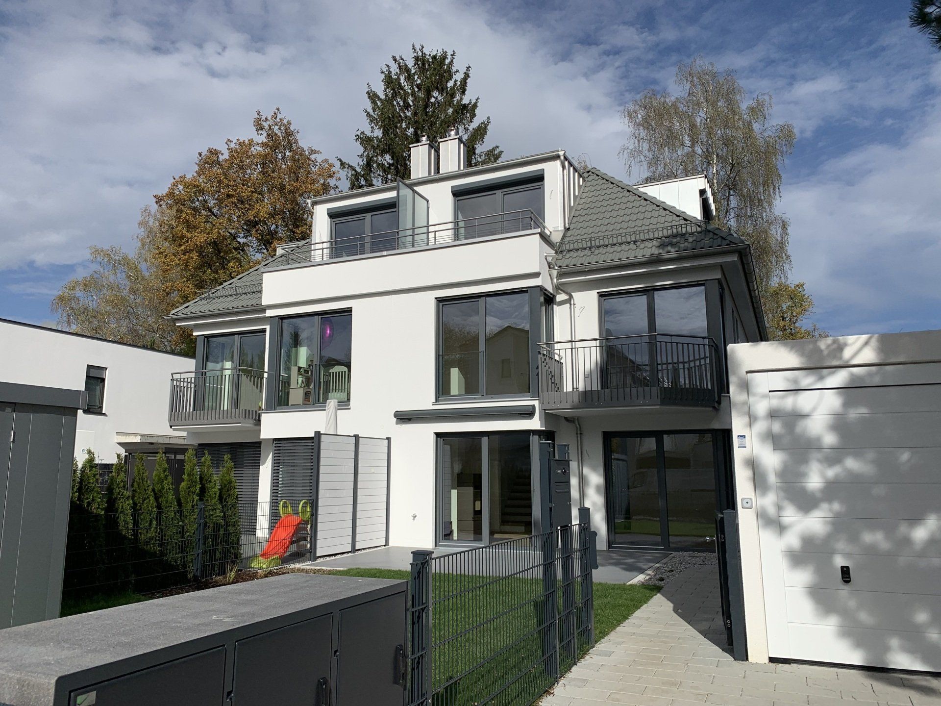 Doppelhaus Außenansicht