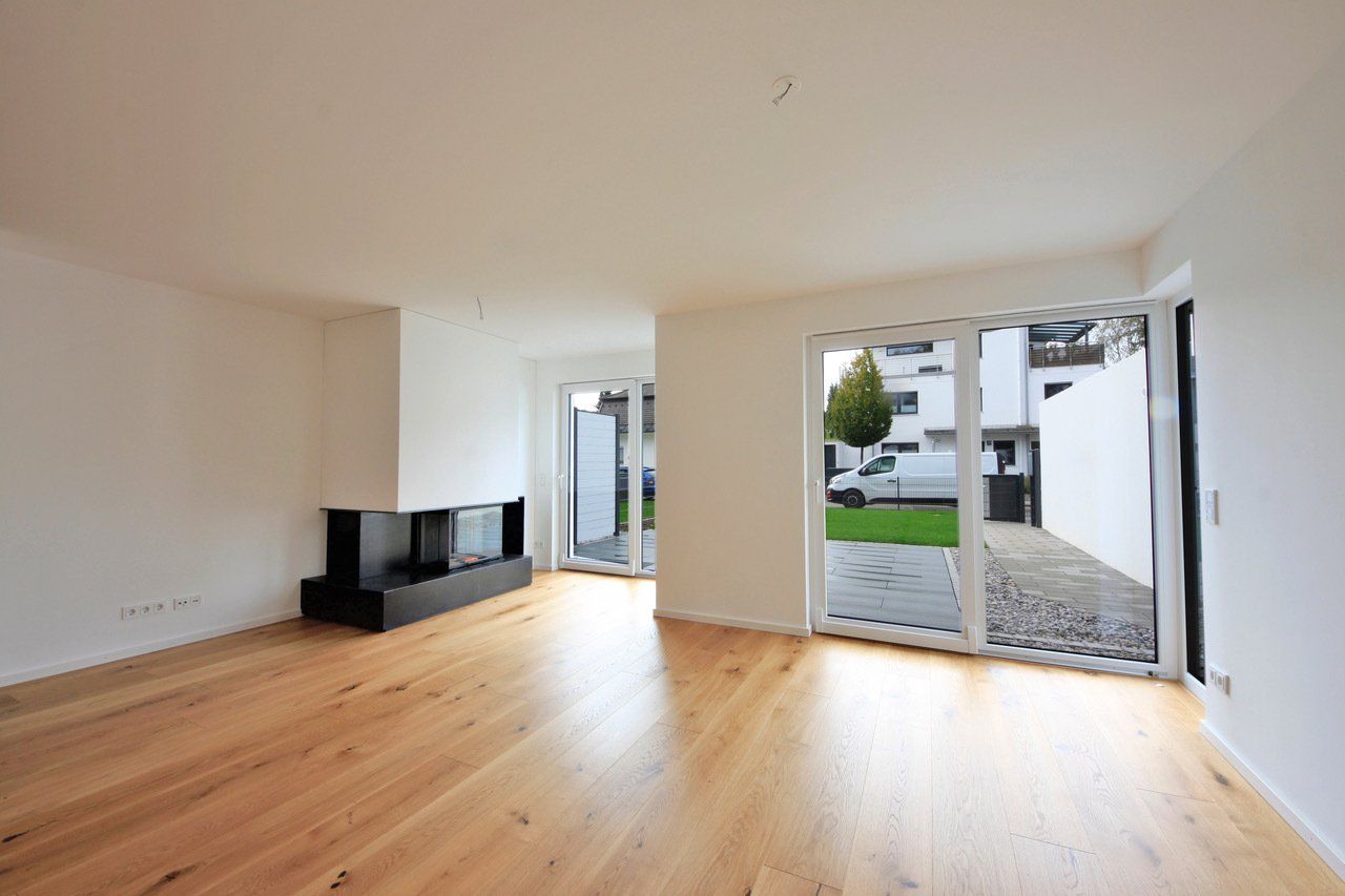 Wohnzimmer mit Kaminofen