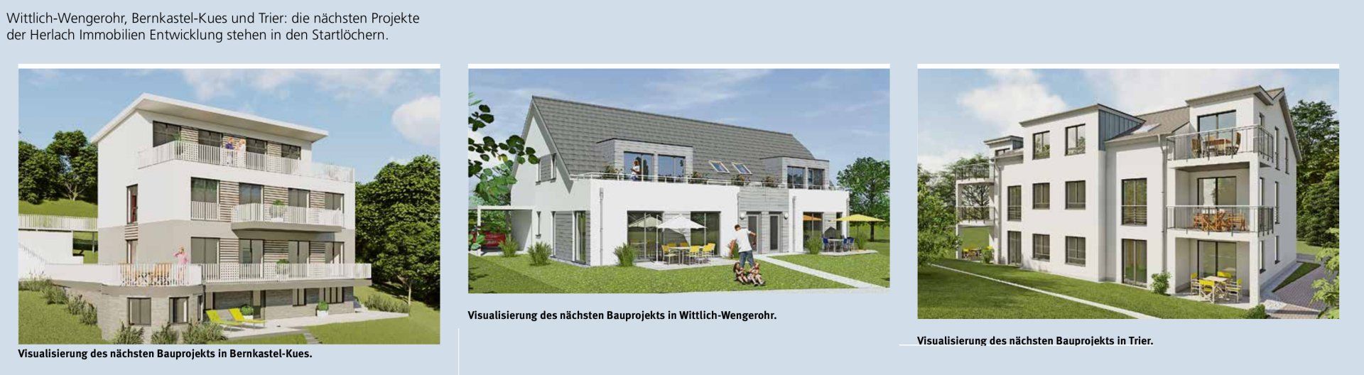 Visualisierung Front Kurfürstenstraße Bernkastel-Kues