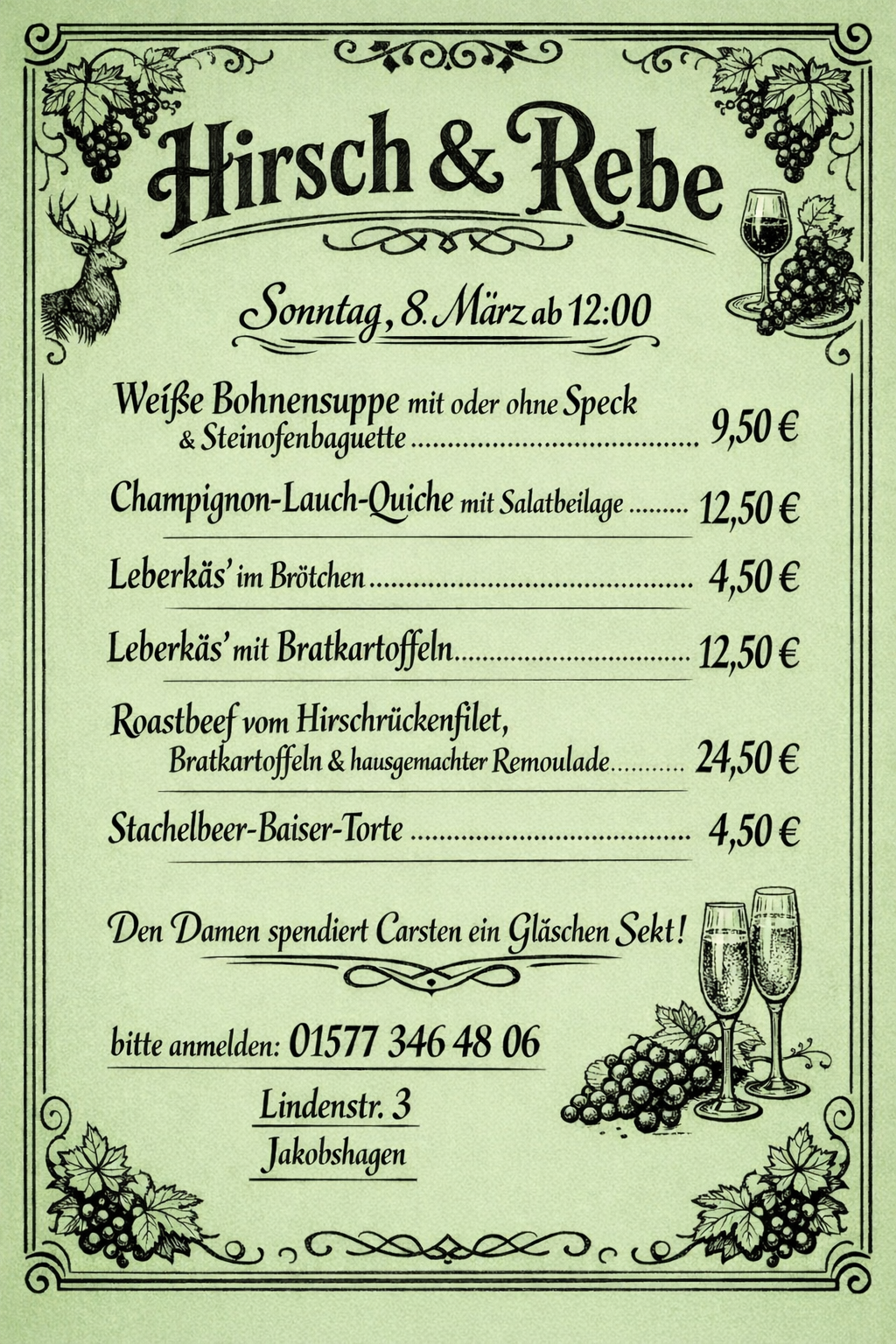 Führt eure Frauen aus!