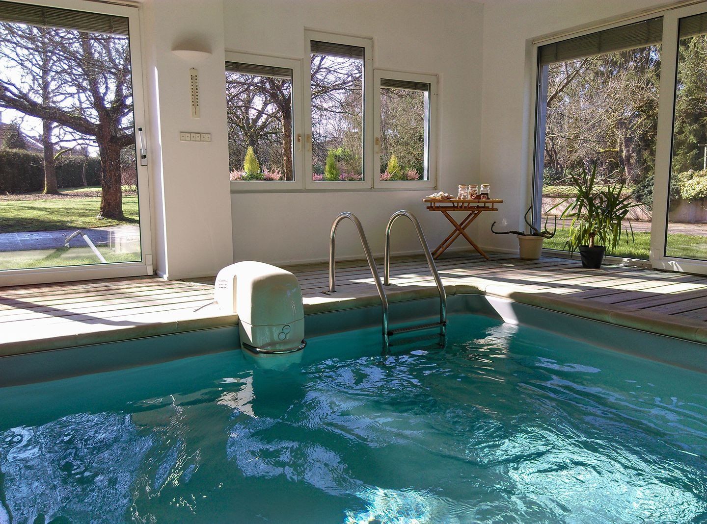 Déjeuner dans un jardin