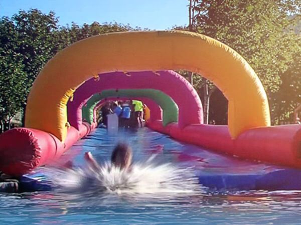 Piscina y deslizador Aventura de media jornada en A Coruña