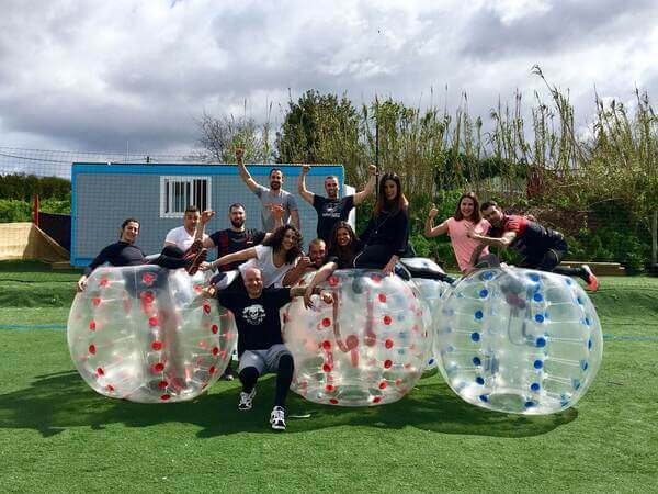 Logo Fútbol burbuja en Vigo