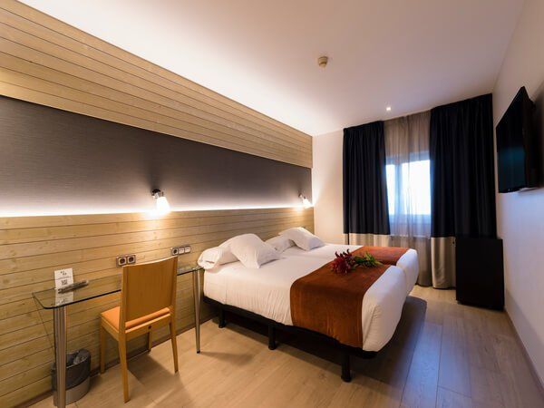 Habitación Hotel zona estación en A Coruña