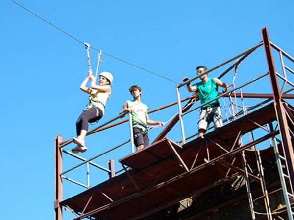 Slide Tirolina en Braga