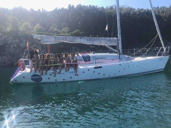 Jornada en barco en Vigo