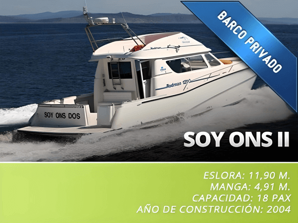 Yate 18 plazas para despedidas en Vigo