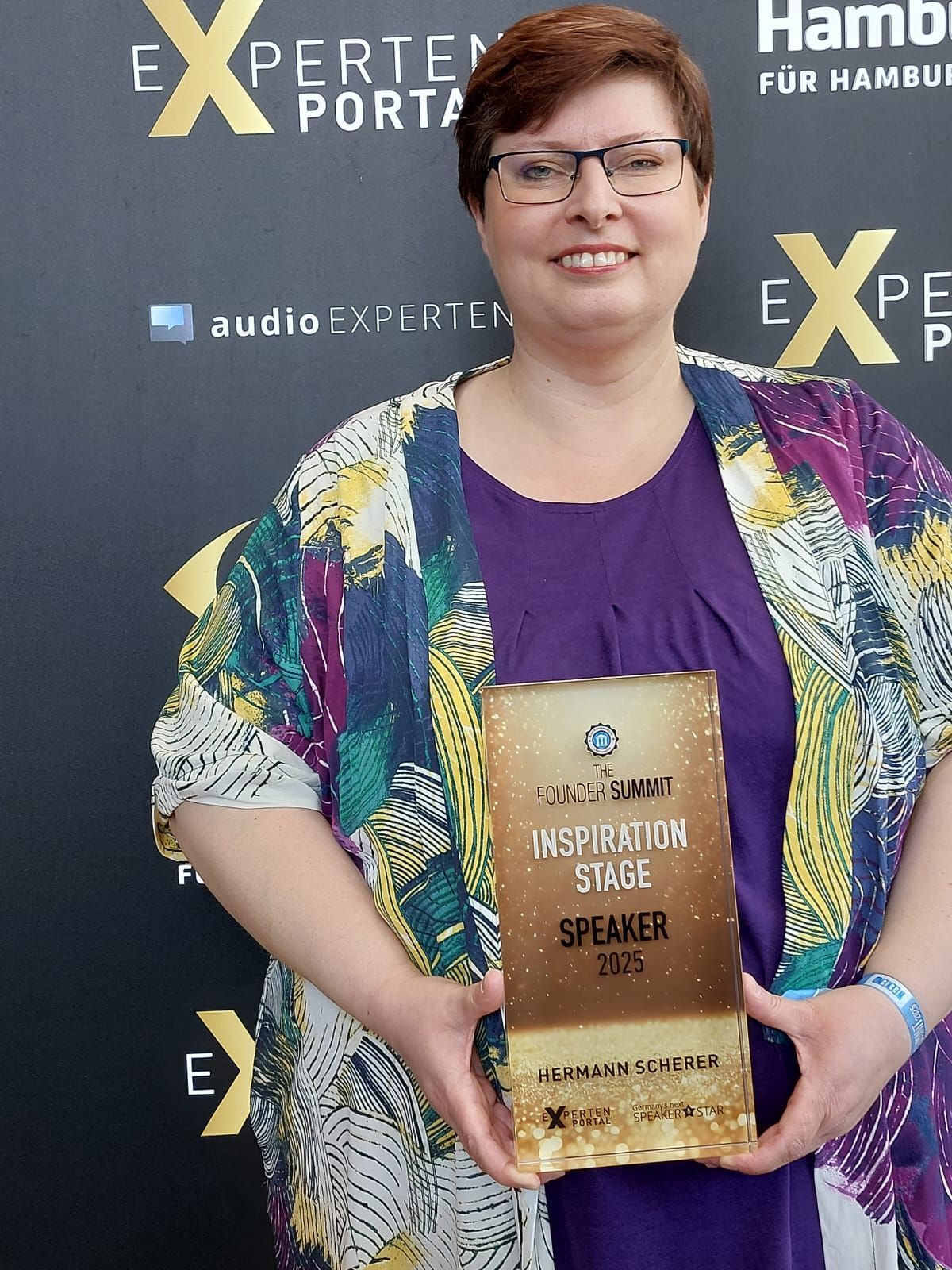 Bild vom Founder Summit, Award des Weltrekordes