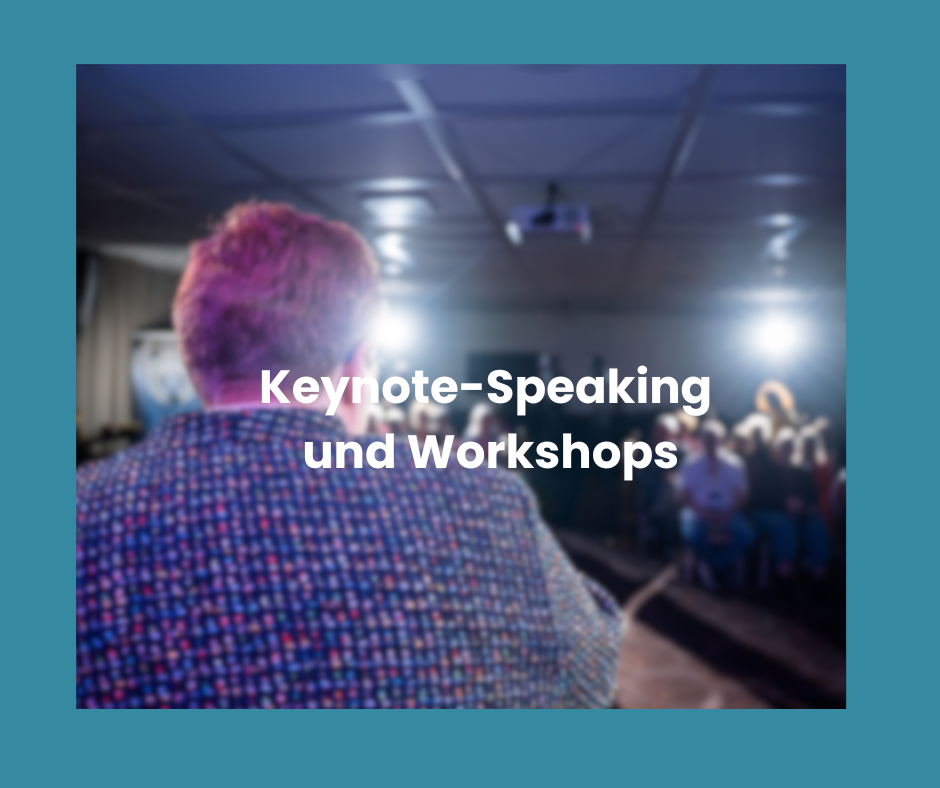 Bild von meinen Keynote Vorträgen