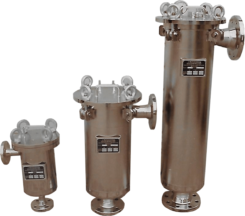 BEUTELFILTER-SYSTEM, Schoneweg Filtertechnik, LIGHT-LINE, Größe 00, Größe 0, Größe 1, Größe 2