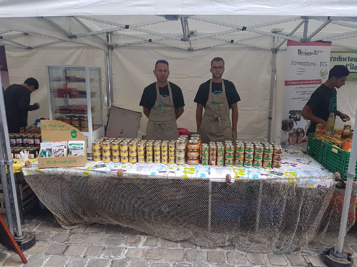 Vente des produits sur les marchés.