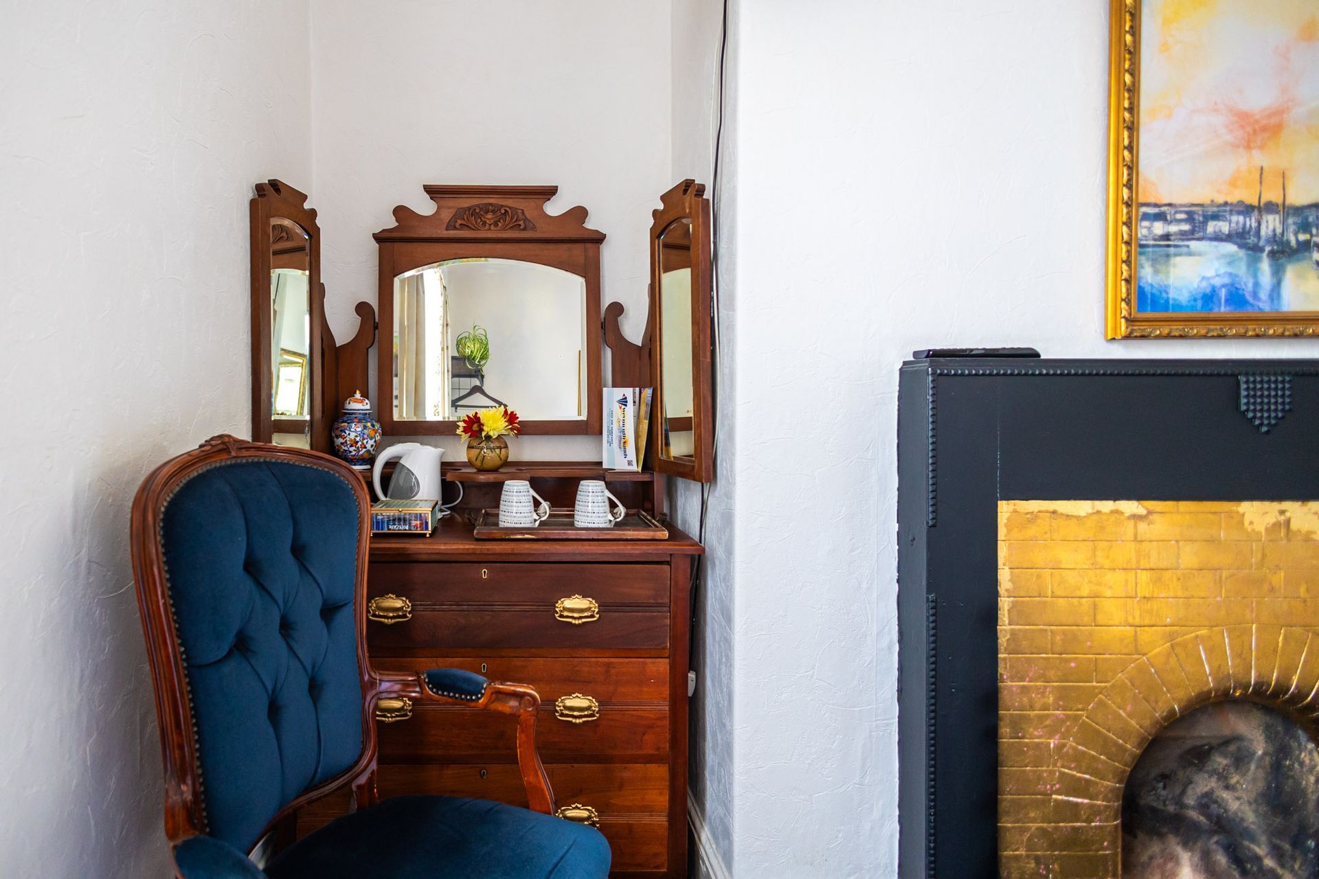Rooms decorated individually