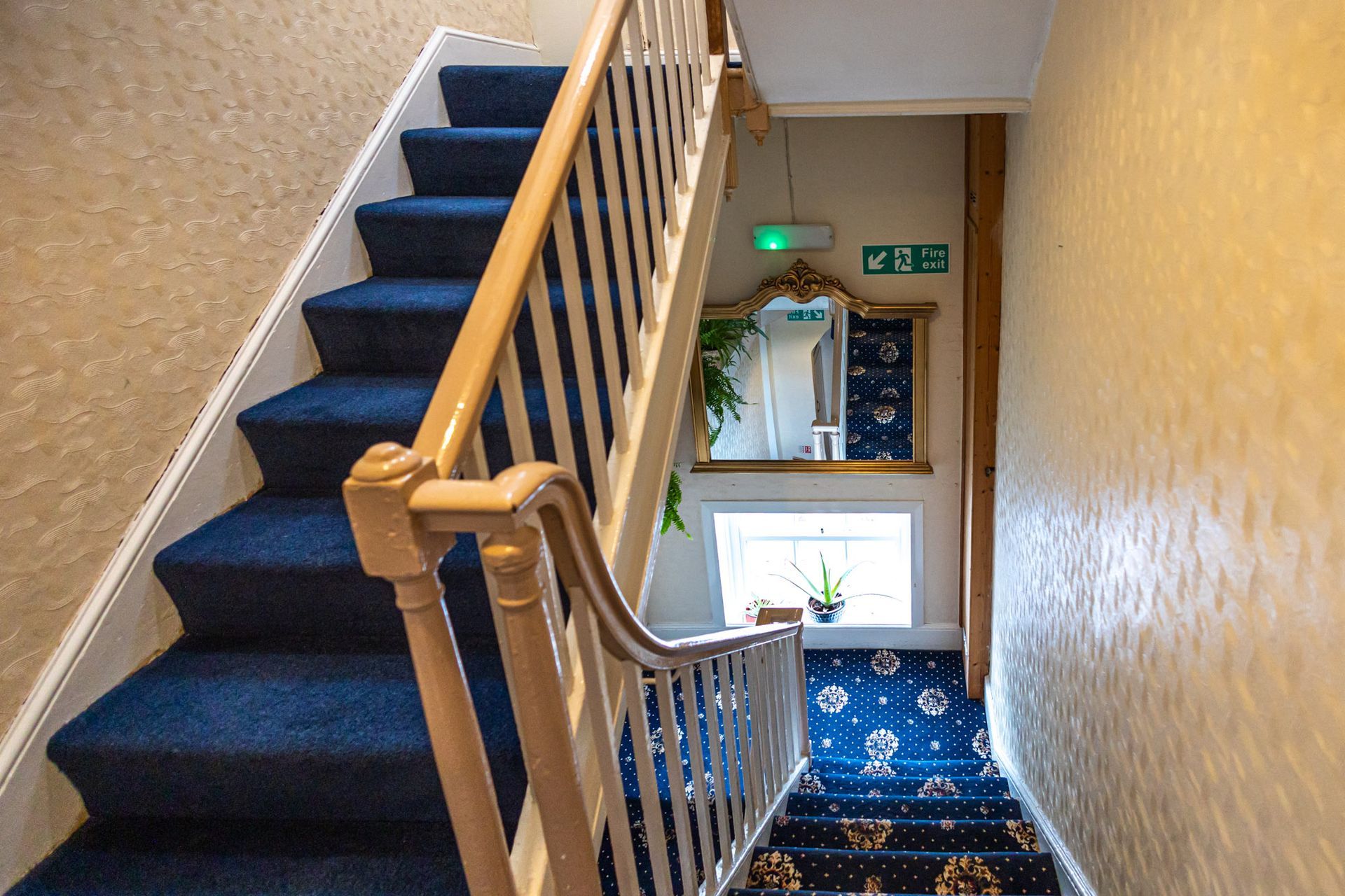 Welcome to our Guest House, showing the staircase