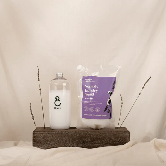 Sustainable detergent in refillable bottles