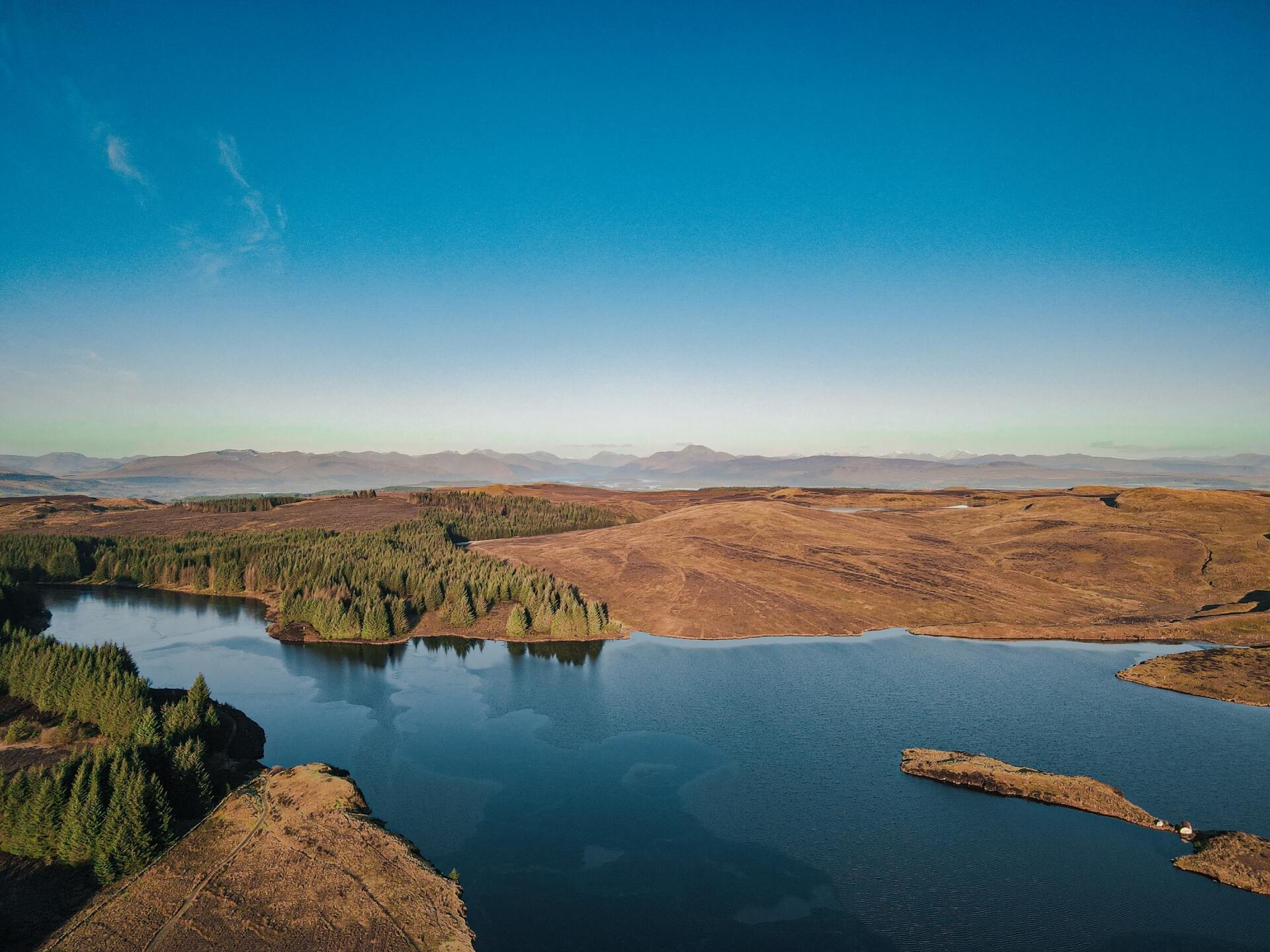 Water and mountains meet Trossachs