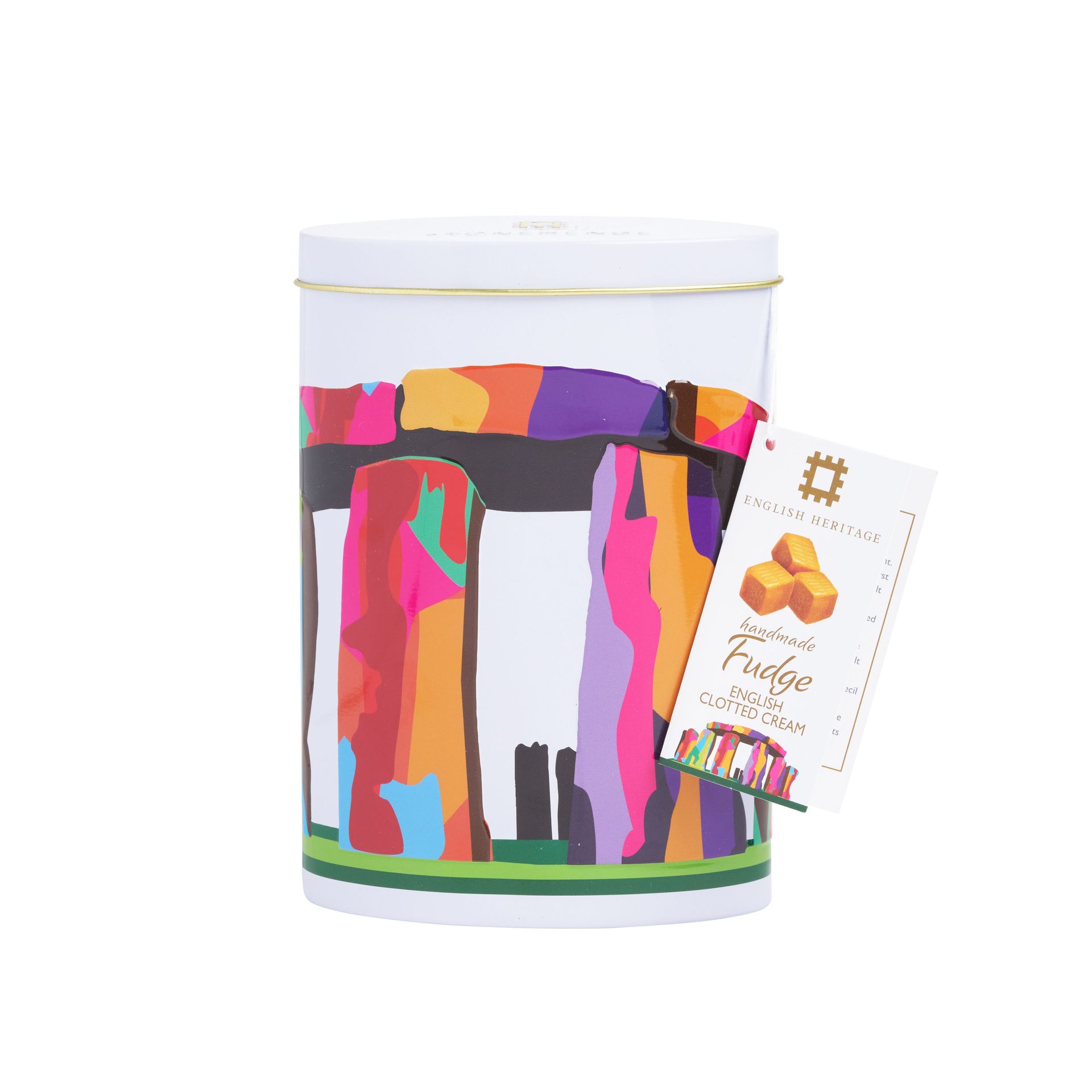 Coloured Fudge Tin