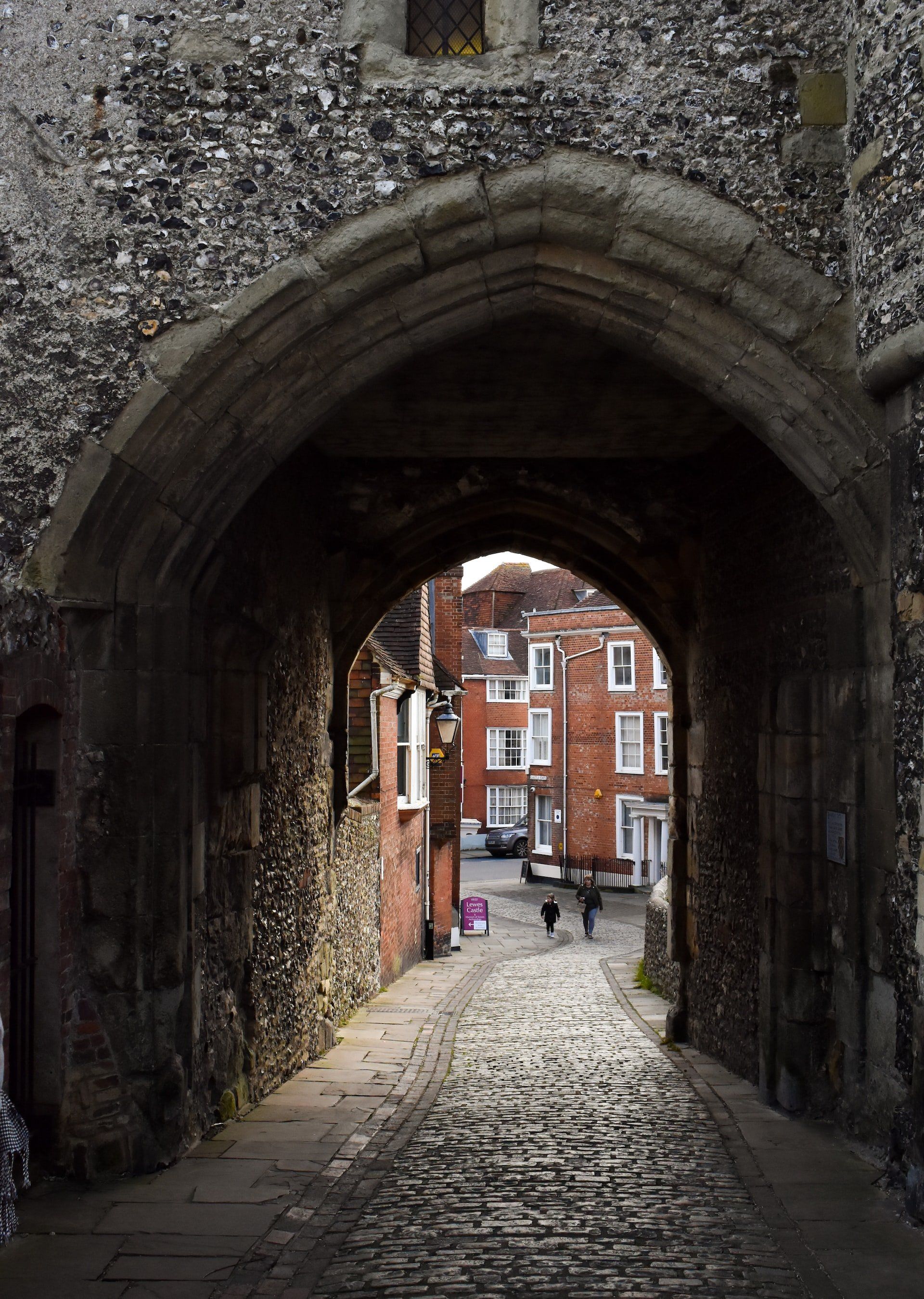 Castle Wall Tunnel Lewes