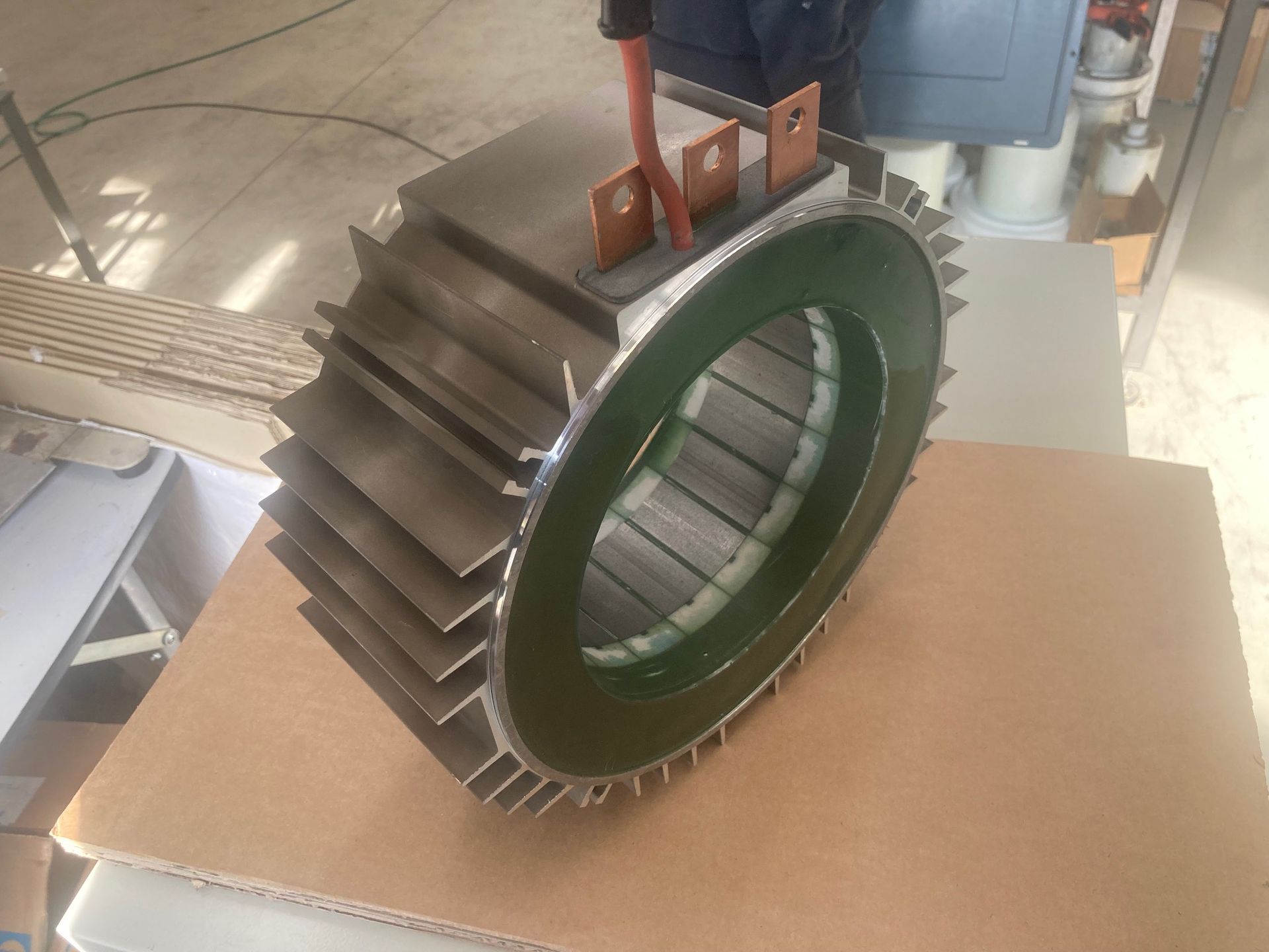 Brushless_generator_stator