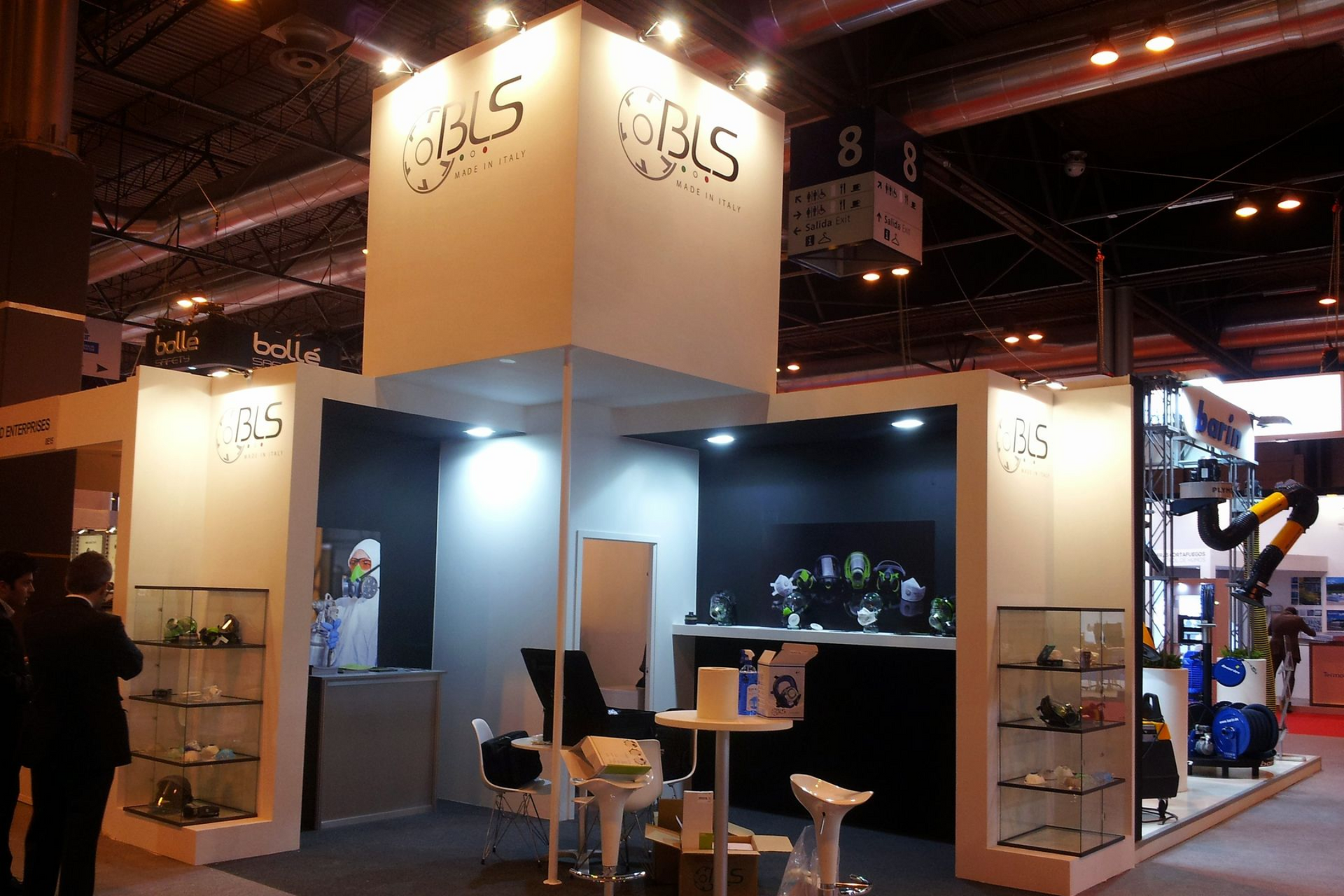 Stand de BLS en SICUR 2014, IFEMA Madrid