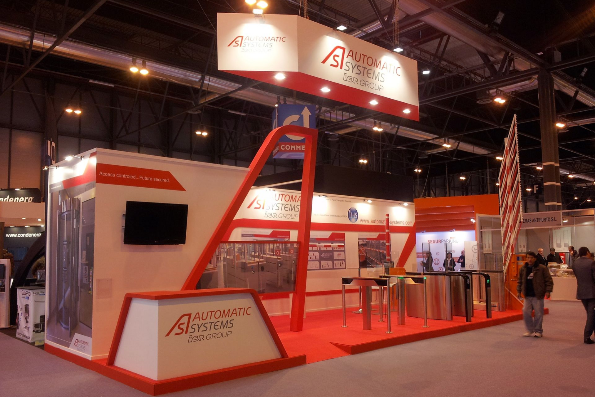 Stand de Automatic Systems en SICUR Madrid
