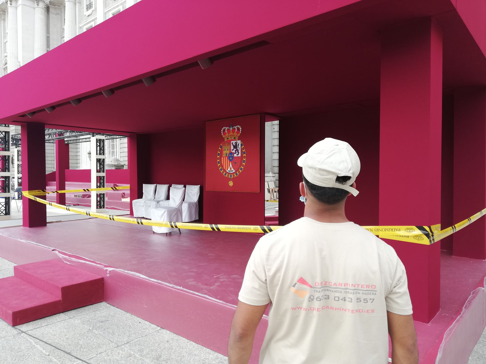 montaje de stands