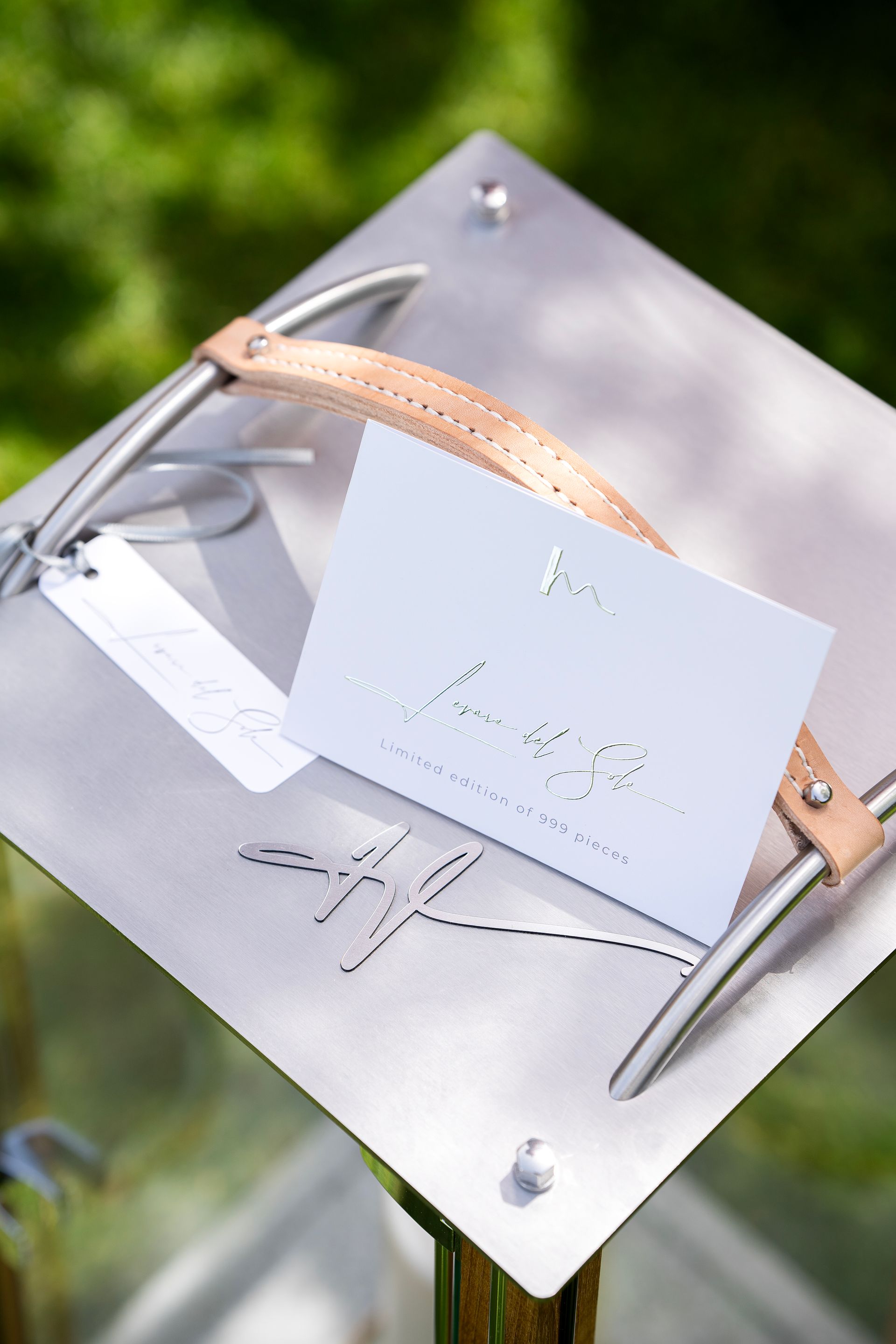 Lineamare lanterns - Limited edition - levare del sole - top lid details