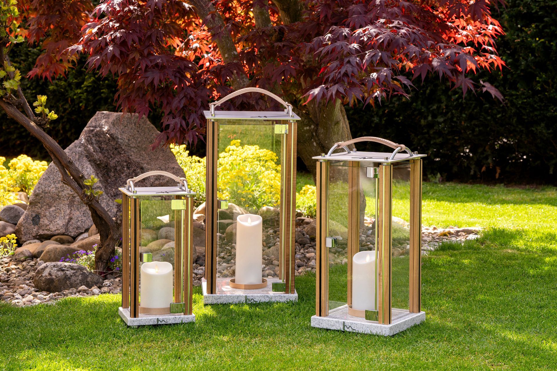 Lineamare lanterns - Limited edition - levare del sole - in 3 different size