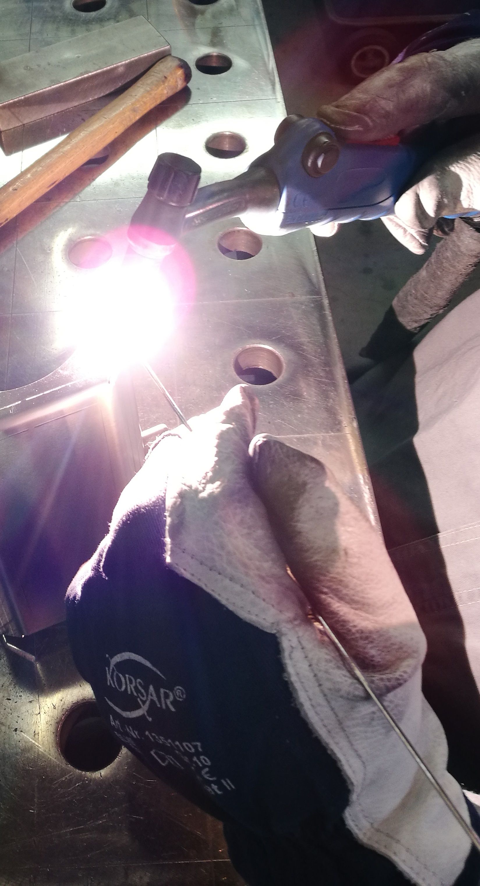 Lineamare lanterns - metal production for yacht line model