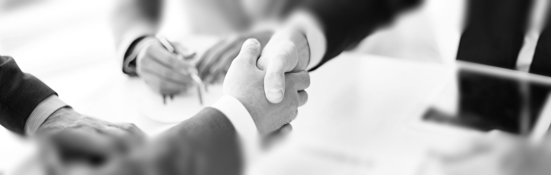 Handshake for B2B business