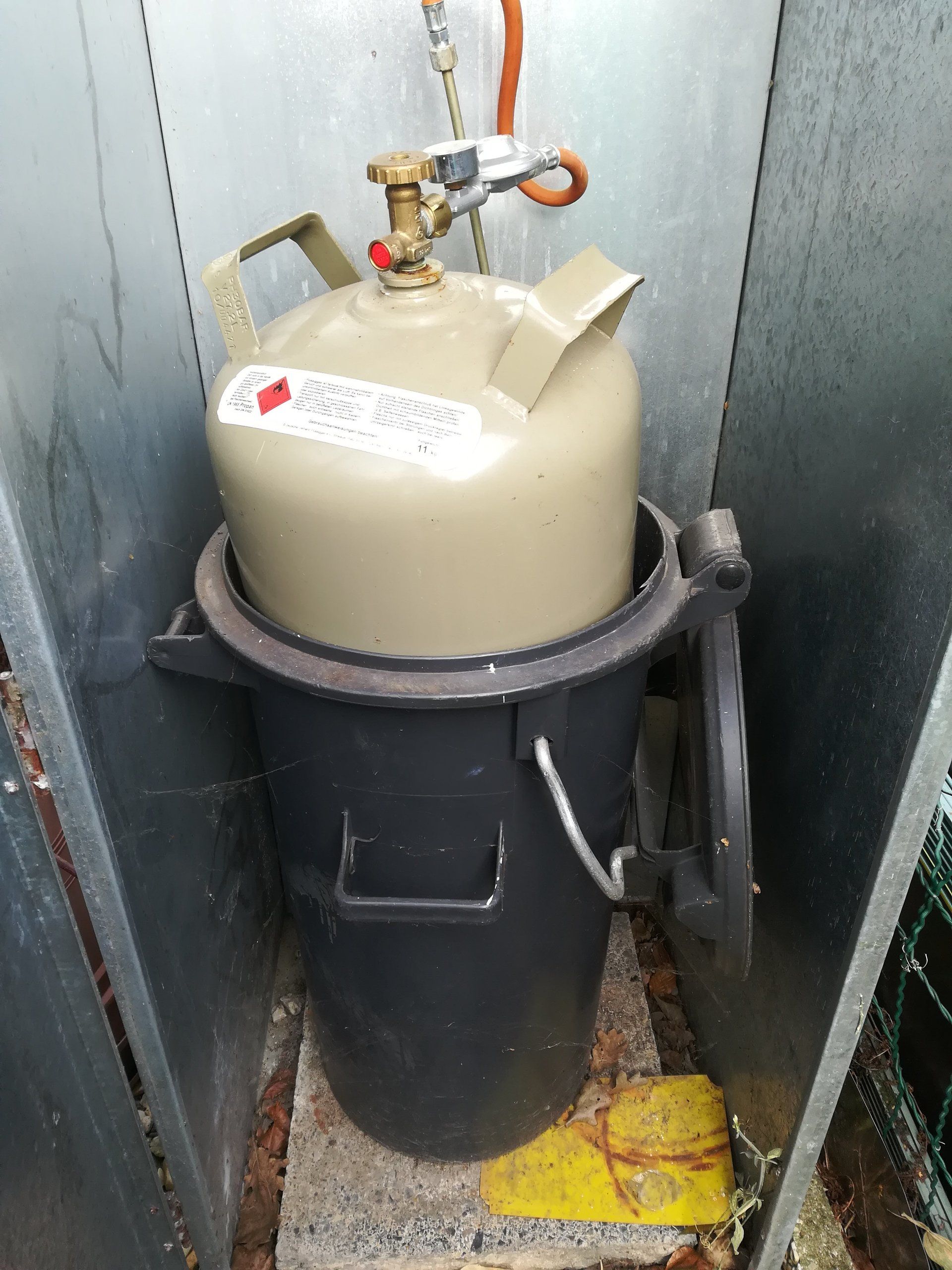 gasflaschenhalter