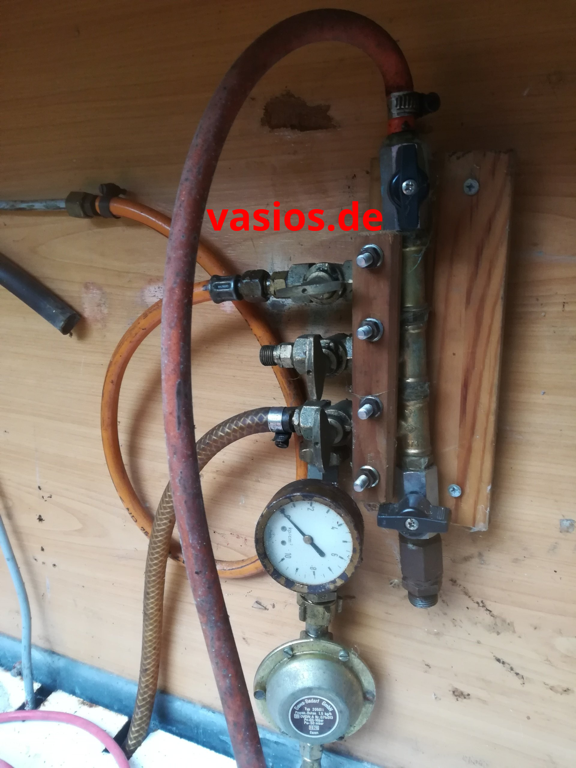 Gas Anlage, Gasprüfung,Wohnwagen,Wohnmobil,vasios.de