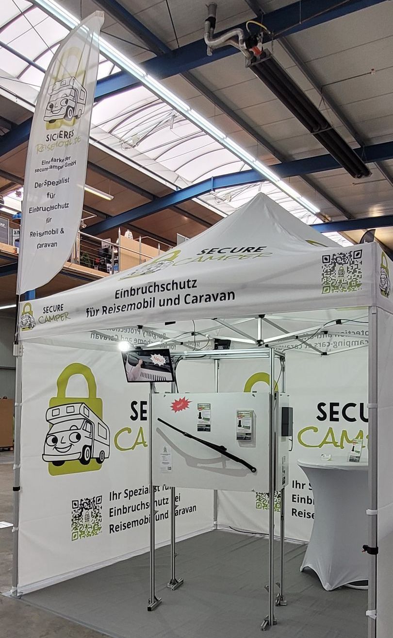 Hausmesse Frankana Freiko 2023 secure camper auf der Hausmesse Frankana Freiko 2023