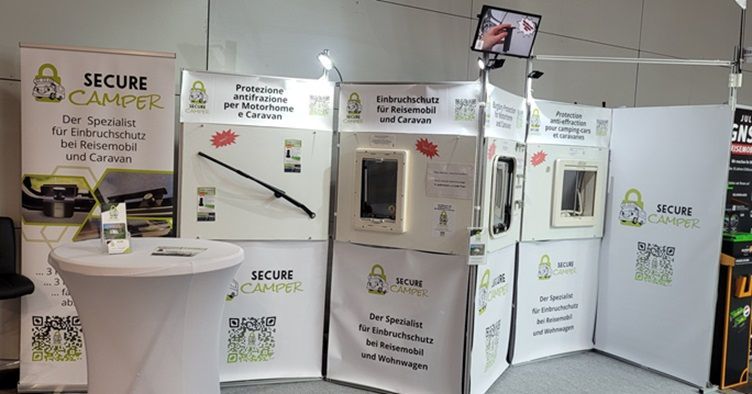 secure camper auf der CMT 2024 secure camper auf der CMT 2024 in Stuttgart Halle 7