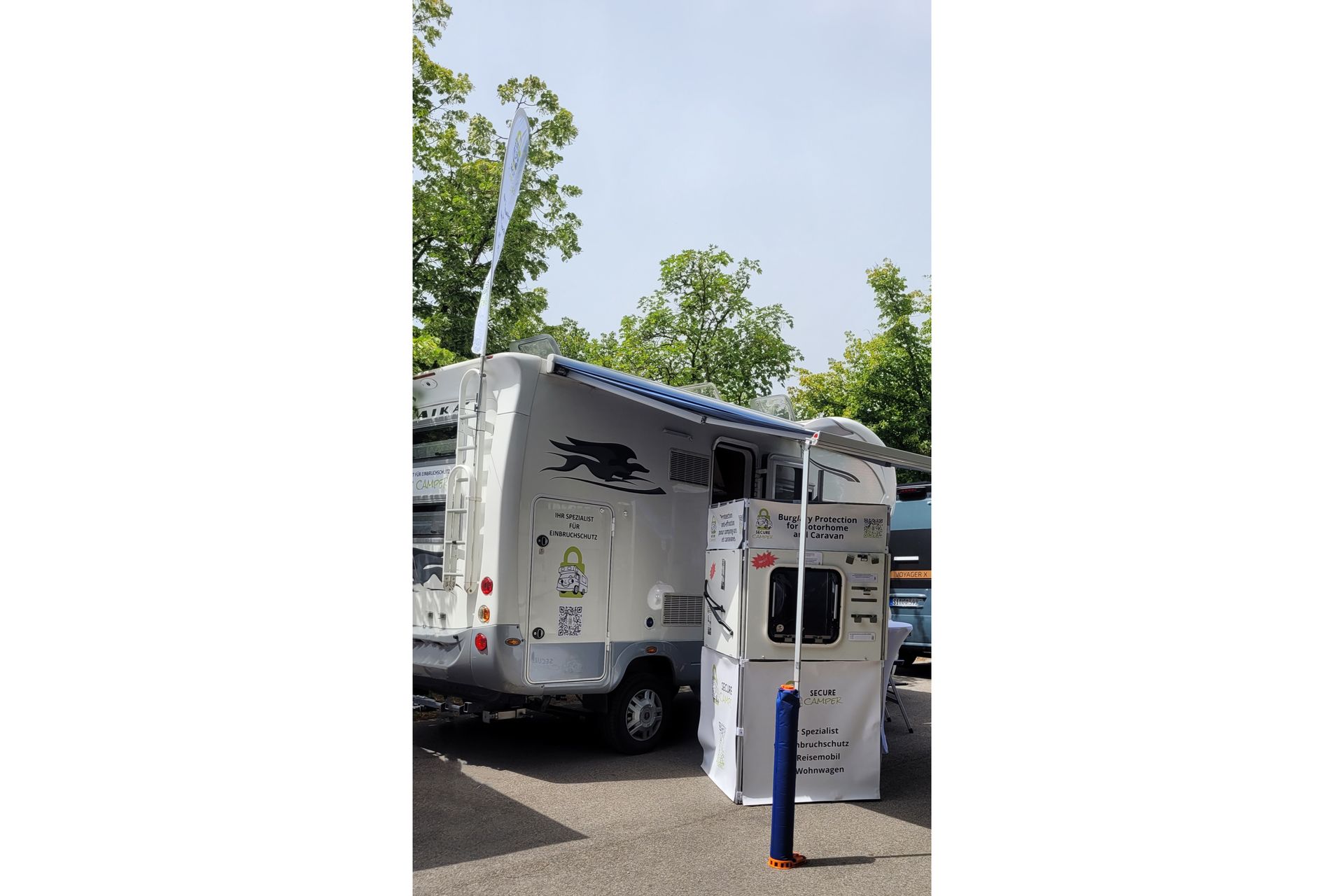 secure camper auf der camping ist bunt Tour 2024 secure camper - Teilnehmer der Camping ist bunt Tour 2024 von Frankana Freiko