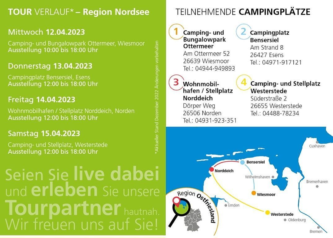 Übersicht Campingplätze