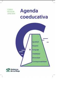 Agenda escolar curso 2018-19: La Agenda Coeducativa, impulsada por la Consejería de Educación, Formación y Empleo de La Rioja, tiene como objetivo apoyar al profesorado de Educación Infantil y Primaria en su labor de coeducación. Proporciona herramientas diarias para reflexionar y actuar en pro de la igualdad de género, ofreciendo actividades adaptables para niños de 4 a 12 años. La intención es inspirar y motivar, sin imponer un enfoque rígido, y fomentar el interés por la coeducación. Si logra despertar el deseo de seguir trabajando en esta línea, se considerará un éxito.