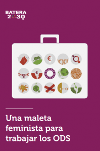 Una maleta feminista para trabajar los ODS:se centra en la intersección entre el feminismo y los Objetivos de Desarrollo Sostenible (ODS). Proporciona herramientas y recursos educativos para integrar la perspectiva de género en la enseñanza de los ODS, fomentando una comprensión más profunda de cómo las desigualdades de género afectan el desarrollo social, económico y ambiental.A través de actividades prácticas y reflexiones, la guía busca empoderar a los educadores y estudiantes para abordar temas como la violencia de género, el acceso equitativo a la educación, la salud sexual y reproductiva, y la participación política de las mujeres. El objetivo es crear un aprendizaje crítico y transformador que promueva la igualdad de género y el respeto por los derechos humanos en el contexto de los ODS.