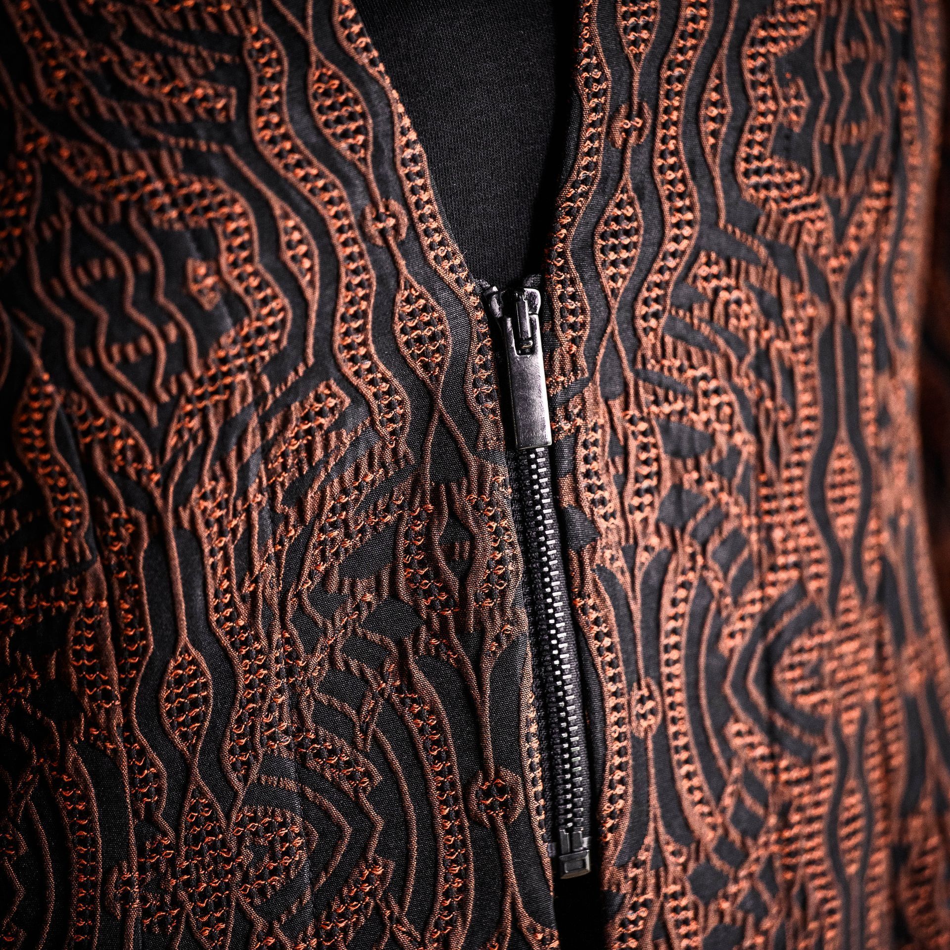 Jaquette_2 vincennes Detail des hochertigen Reissverschlusses