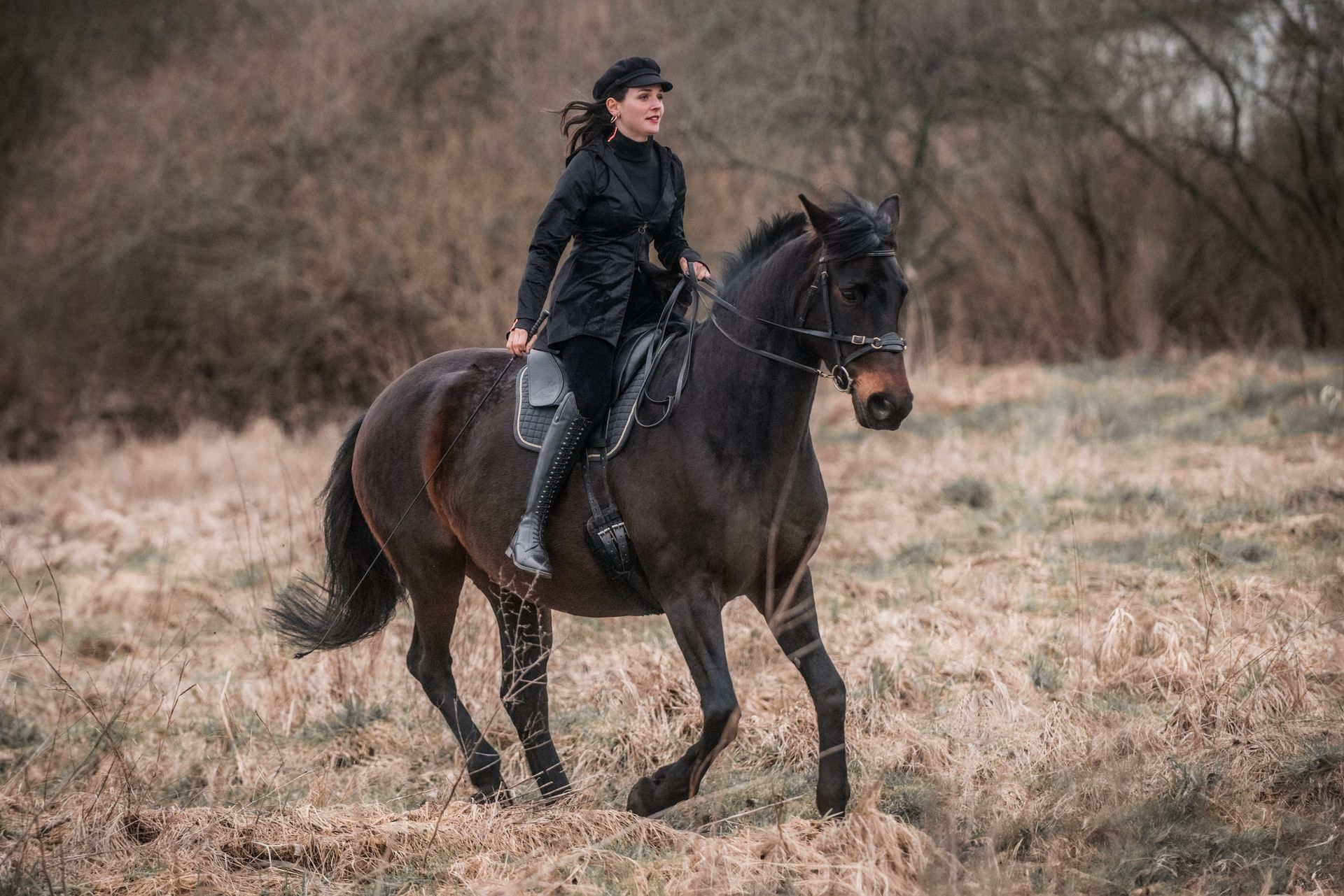 Klick Tipp führt zum Shop Reiterin im Galopp