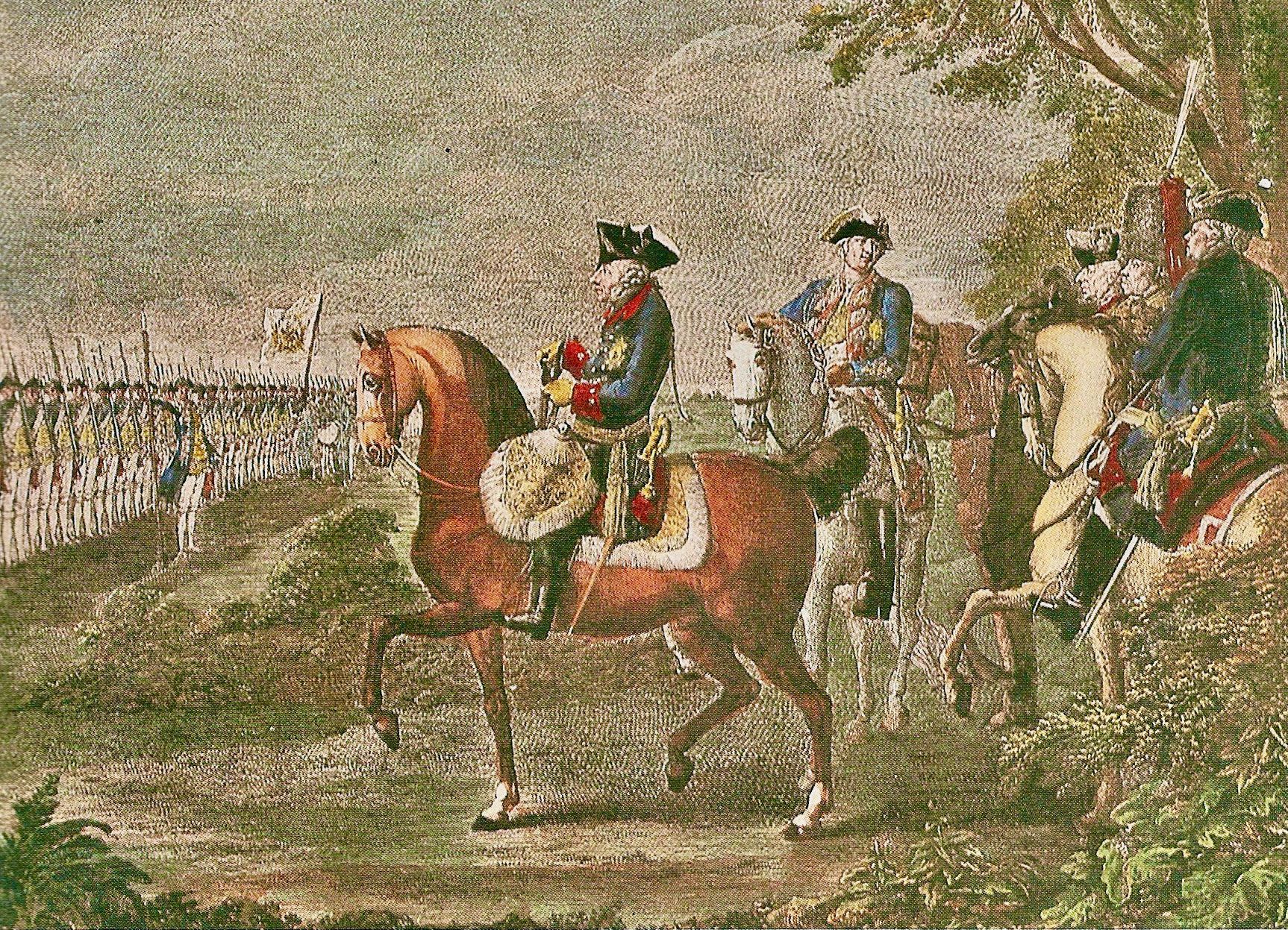 Klick Tipp führt zum Shop Friedrich der Große zu Pferd