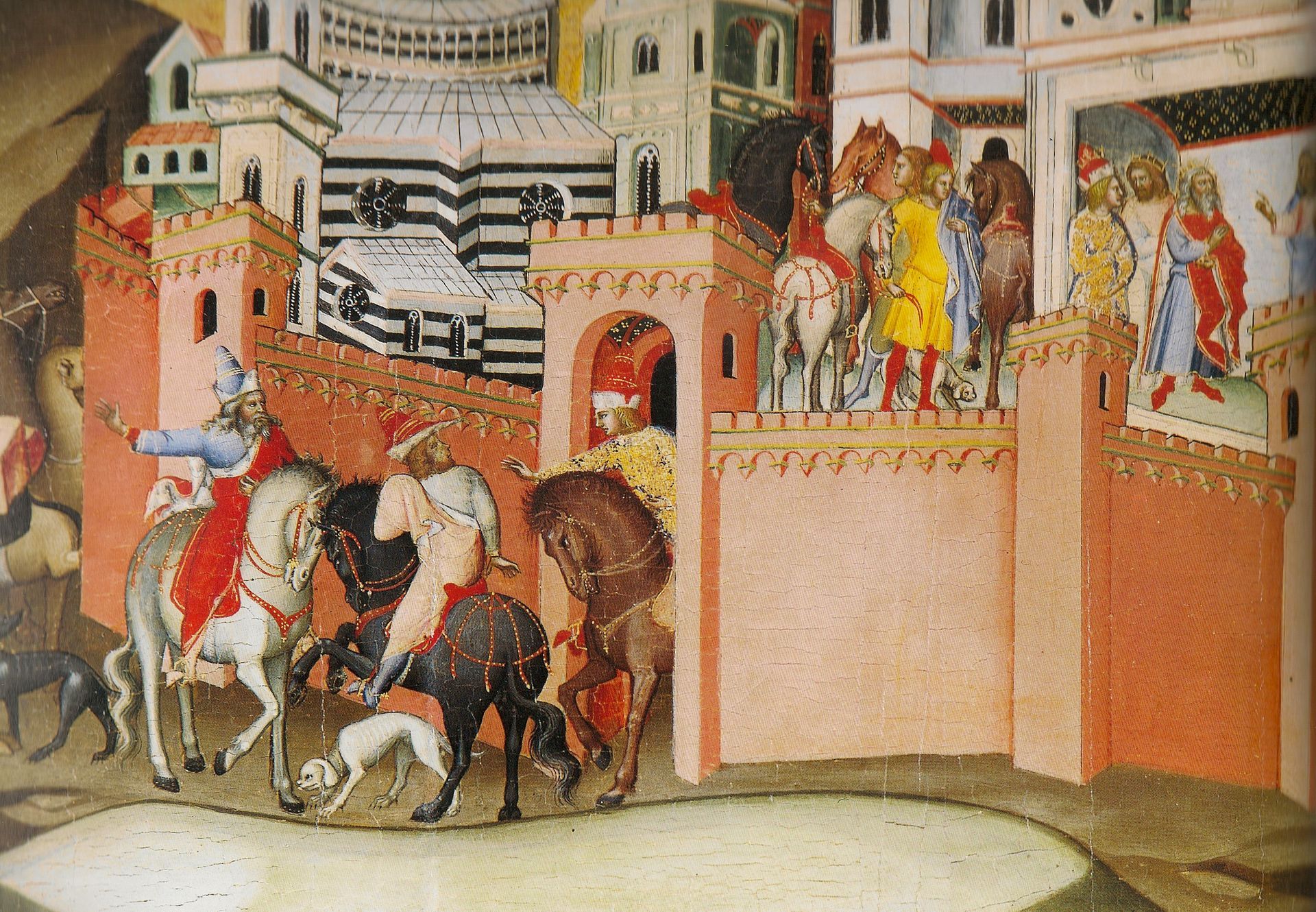 Klick Tipp führt zum Shop Detail: Anbetung der Könige, Bertolo di Fredi 1367