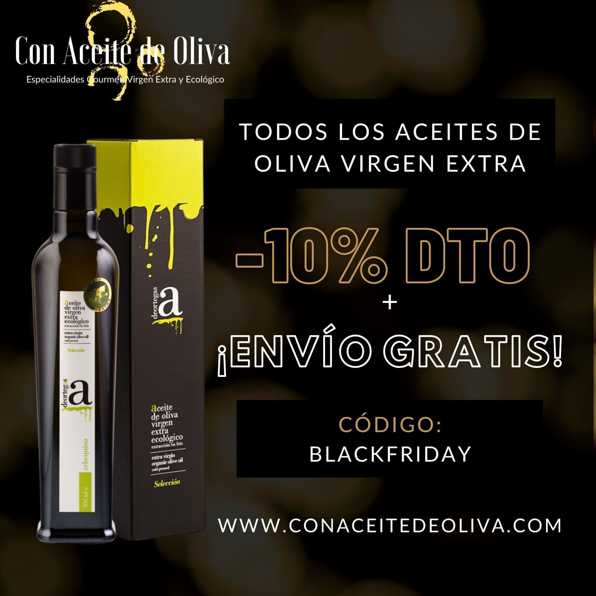 aceite de oliva virgen extra premium sabor setas