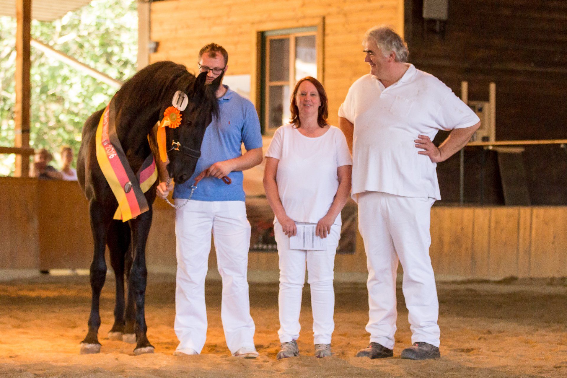 Von rechts: Michael Lindner & Ulrike Baumgartner & Tobias Frank