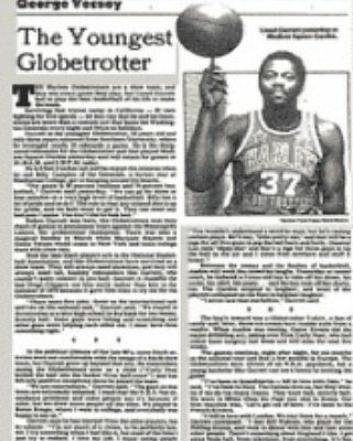 Lieonel Garret with team