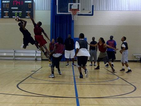 Lieonel Garret with team